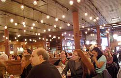 The crowd at O'Neal's