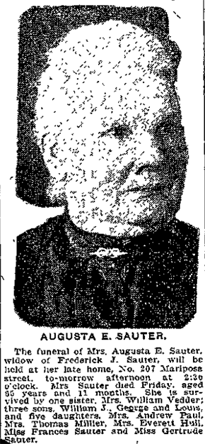Augusta E. Sauter