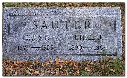 Louis F. and Ethel J. Sauter