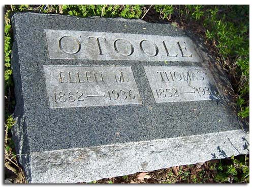 Thomas O'Toole and Ellen M. O'Toole